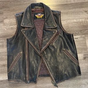 Harley Davidson Leather Vest